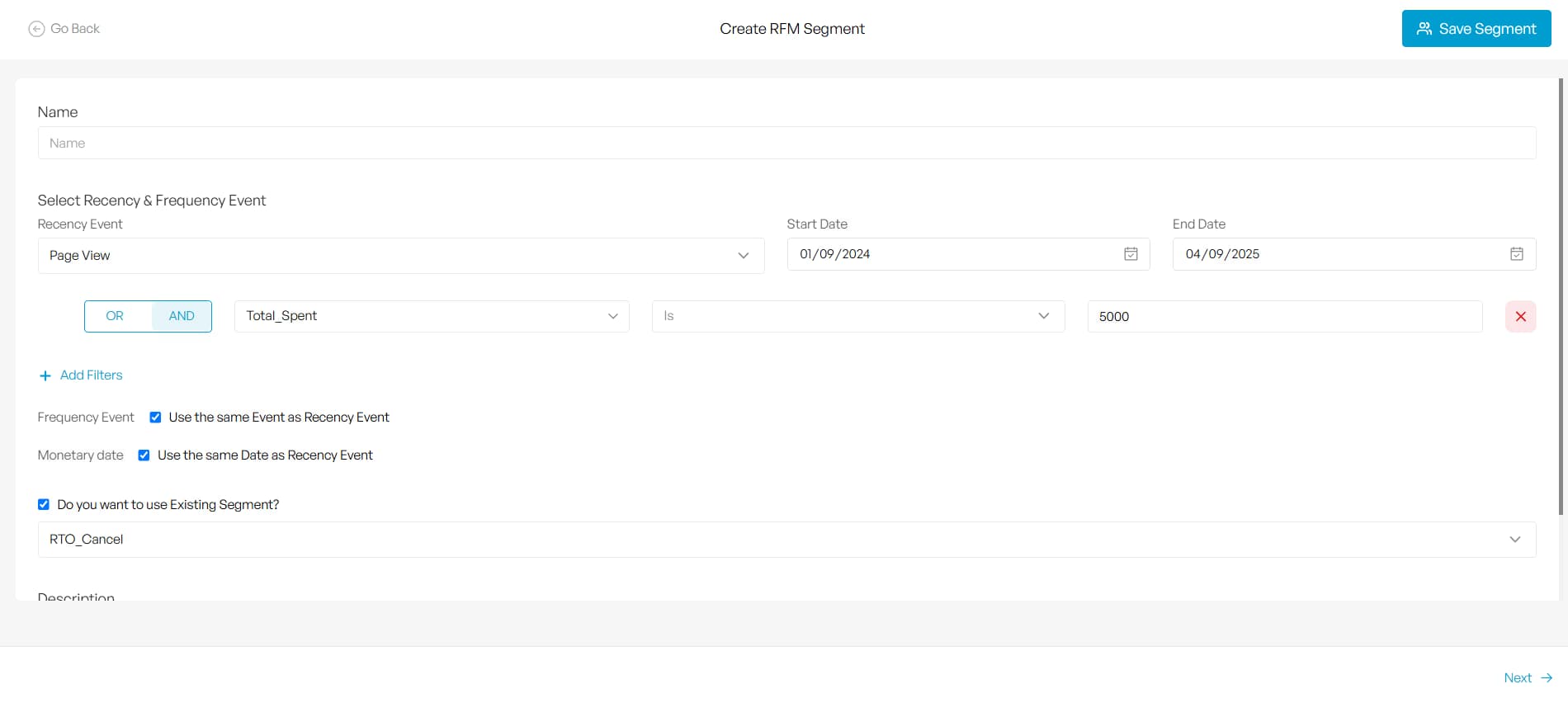 RFM Segmentation on TechMonk