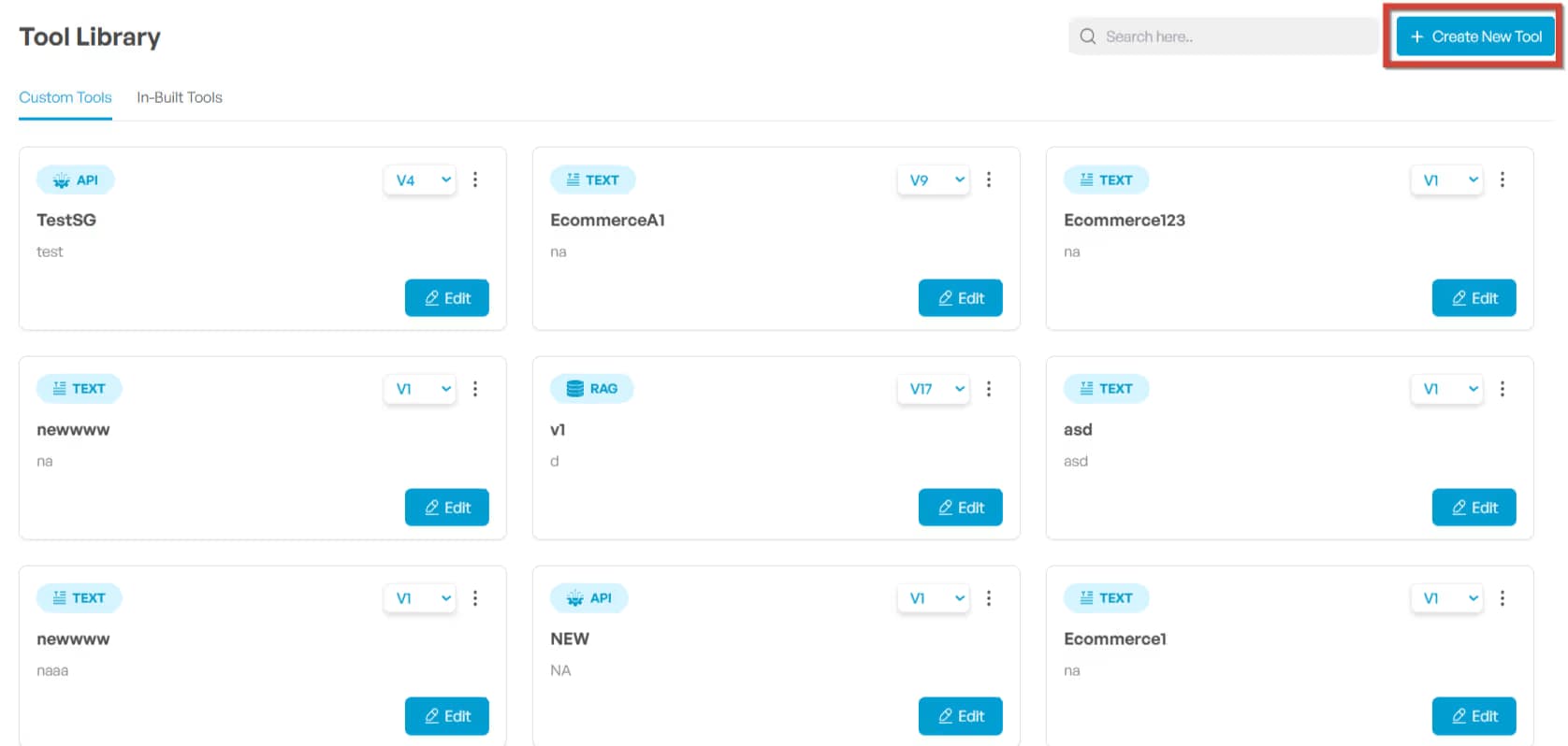 Create a New Tool With TechMonk's Agent Builder