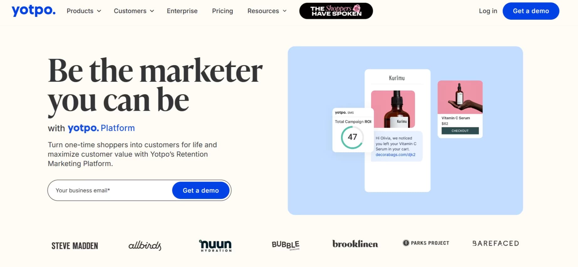 Yotpo Homepage