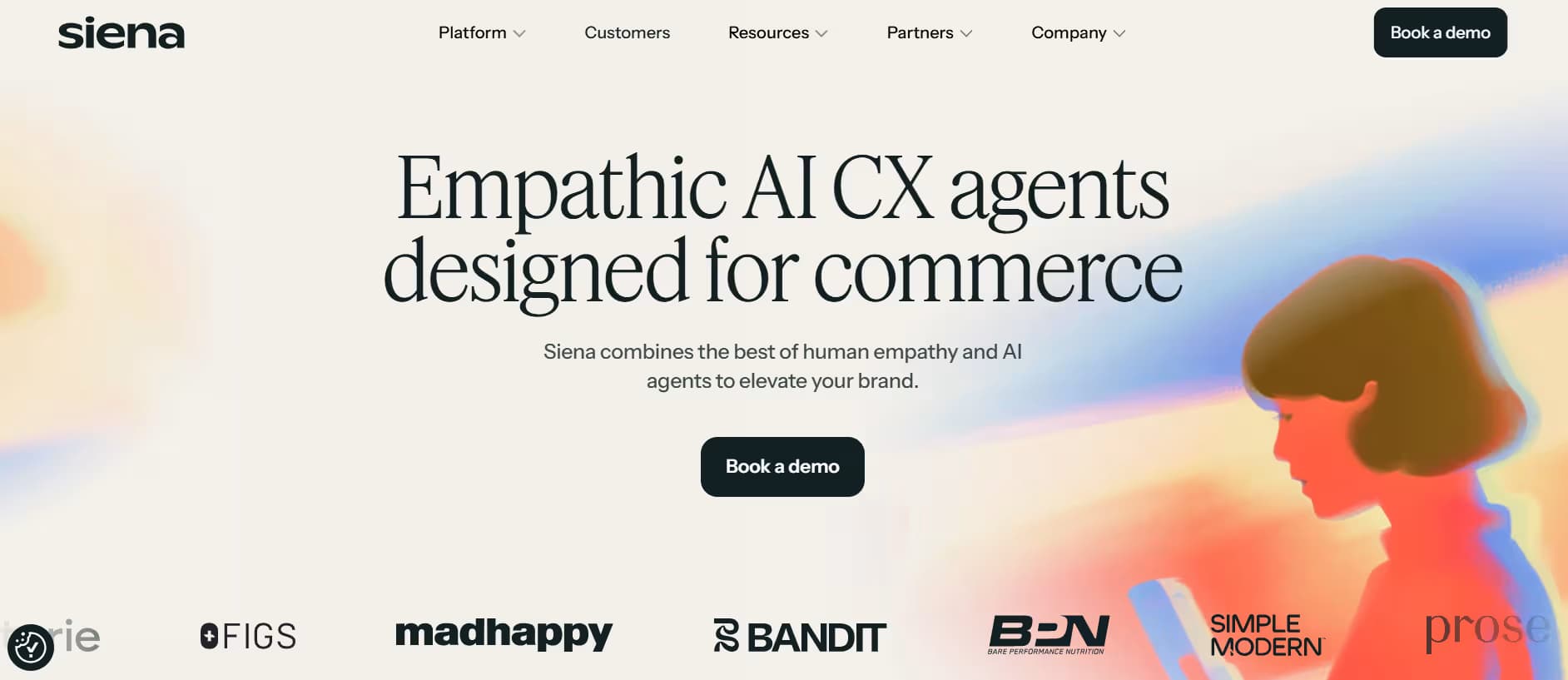 Siena AI Homepage